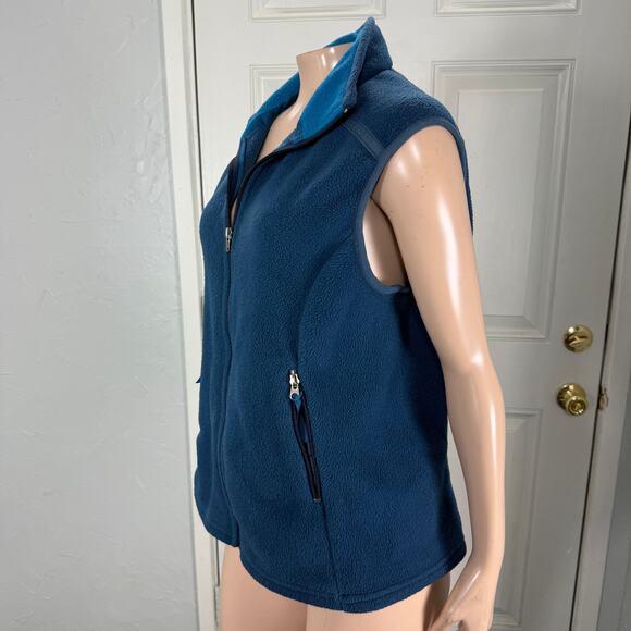 Vintage Patagonia Synchilla Women's Jacket Vest Large Fleece Full zip Coat S3-16 - Picture 2 of 6